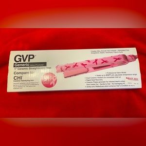1” GVP Ceramic Straightener , pink breast cancer